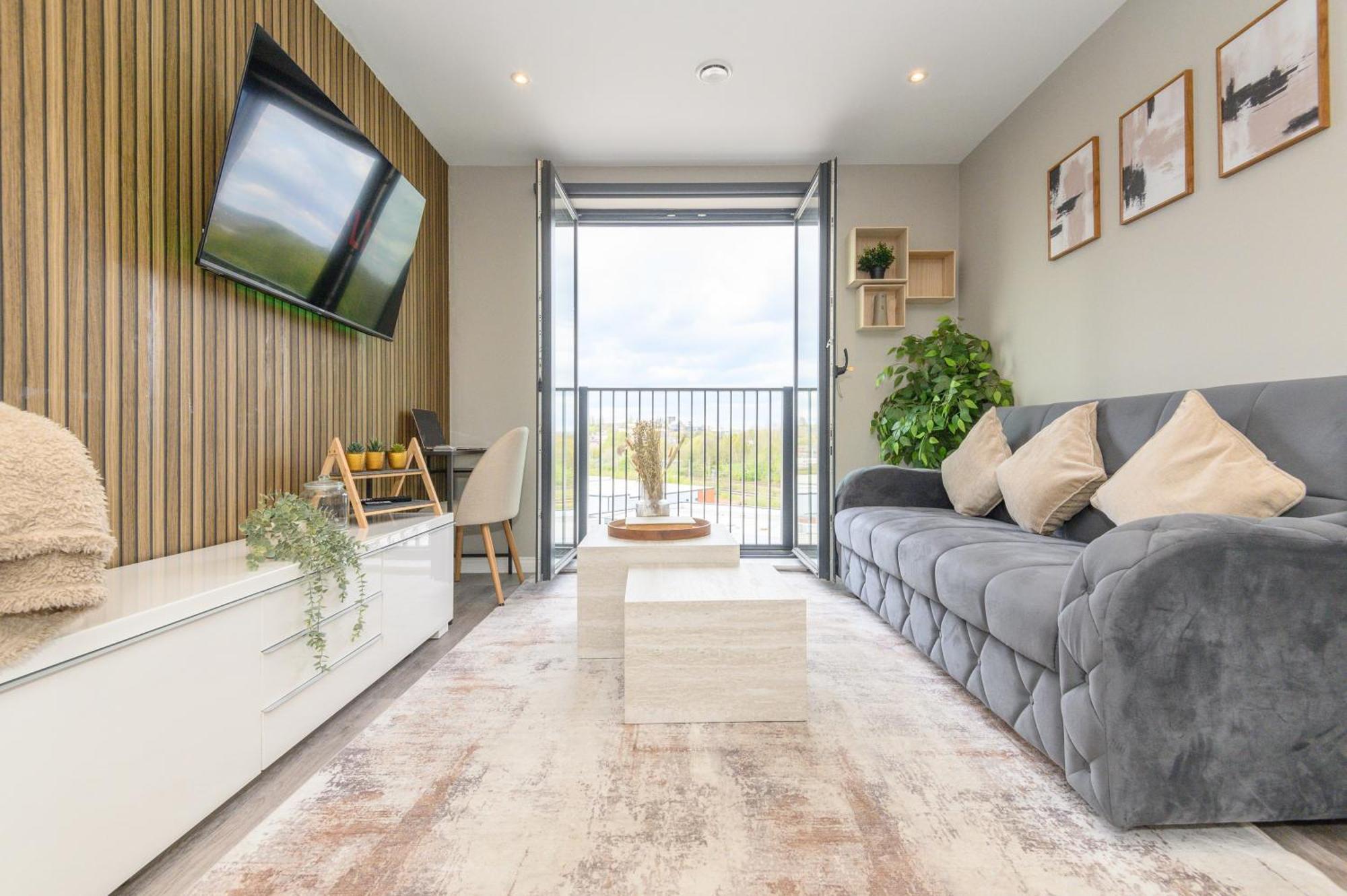 Springwell Suite - City Centre - Balcony & Pool Table - 3 Bed Leeds  Bagian luar foto